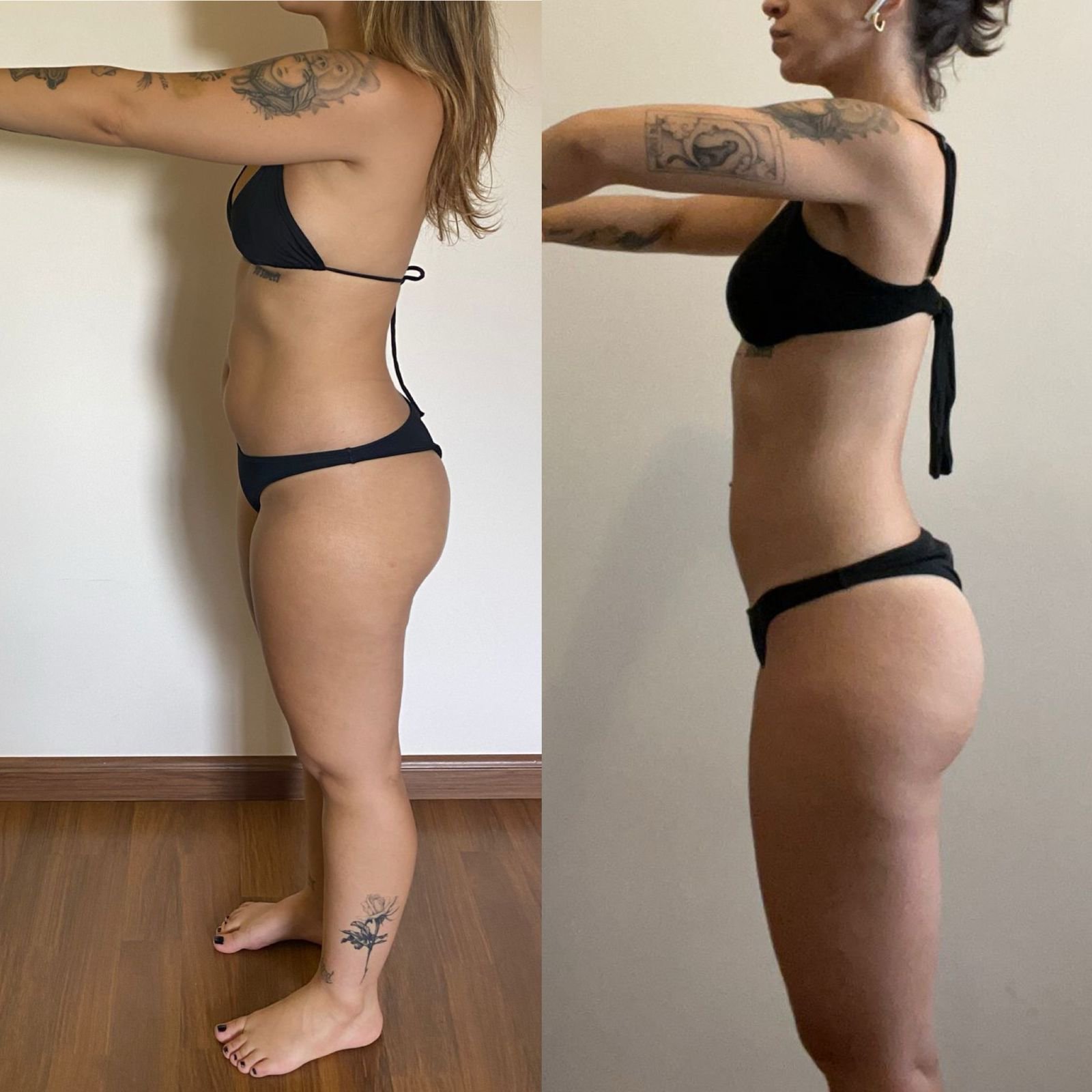 Transformação feminina - melhora da postura e definição